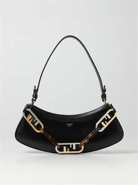 borsa fendi o'lock|Borsa a Spalla Fendi O’Lock Swing Rosa .